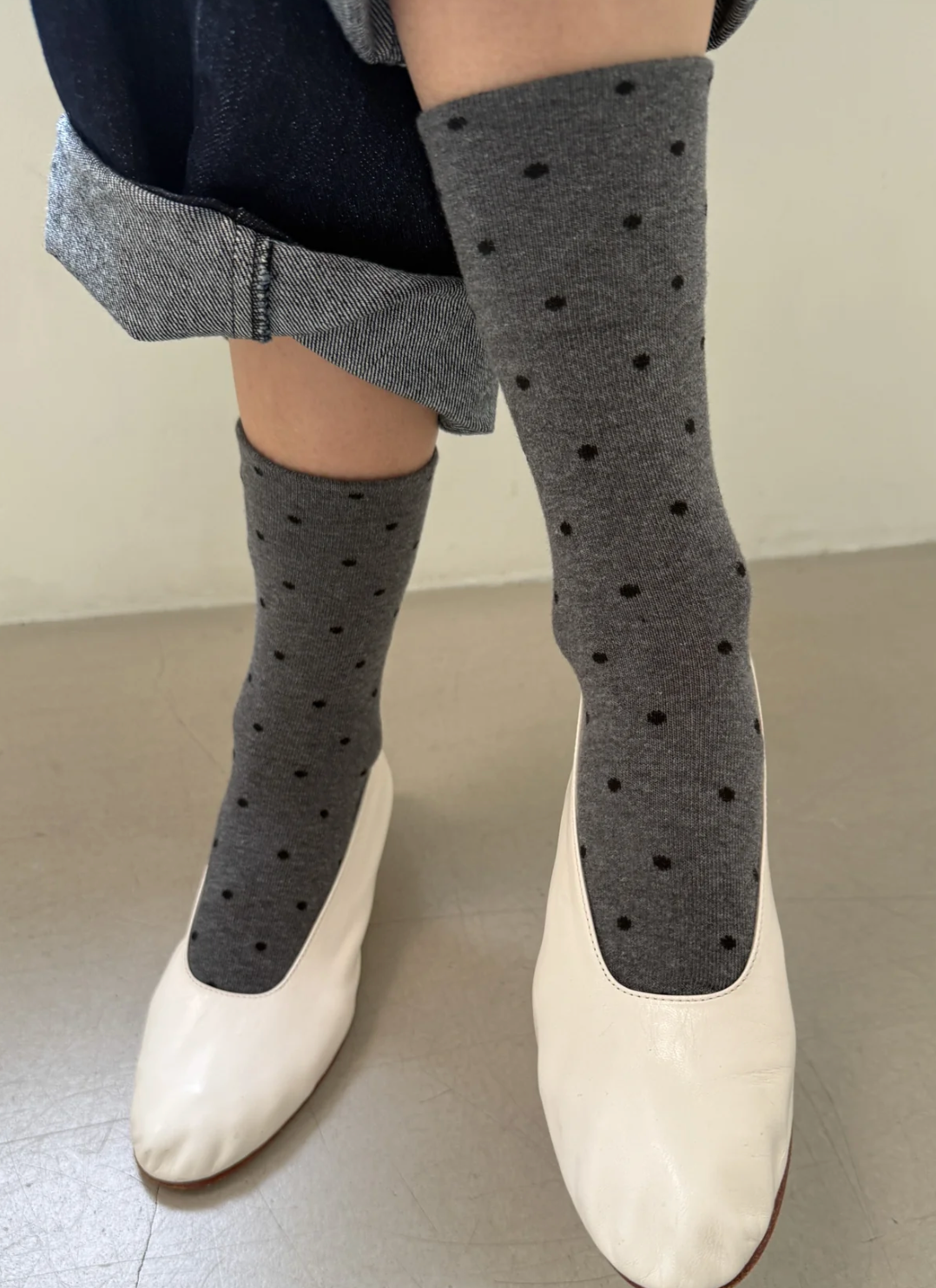 Sneaker Socks - Charcoal/Black
