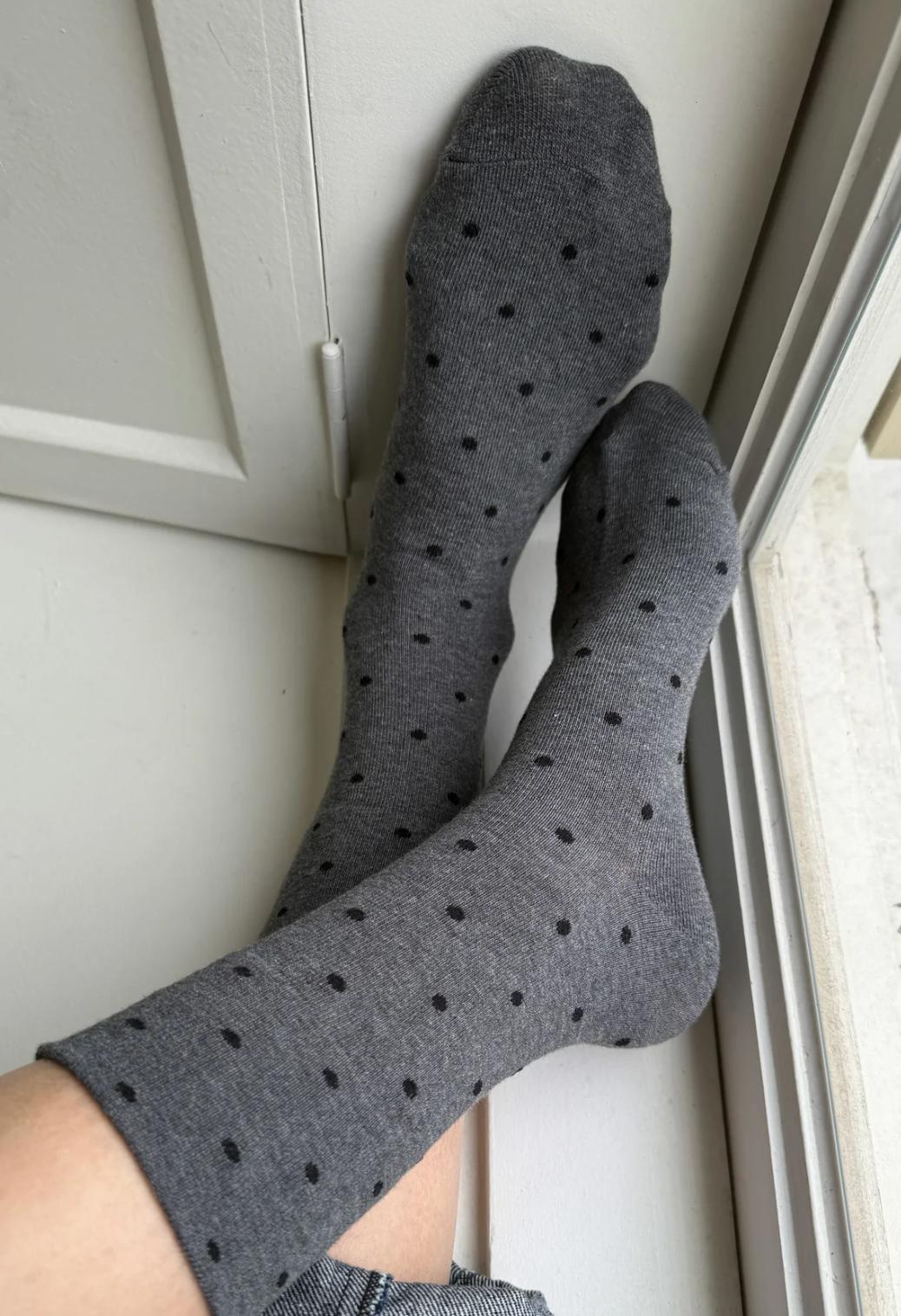 Sneaker Socks - Charcoal/Black