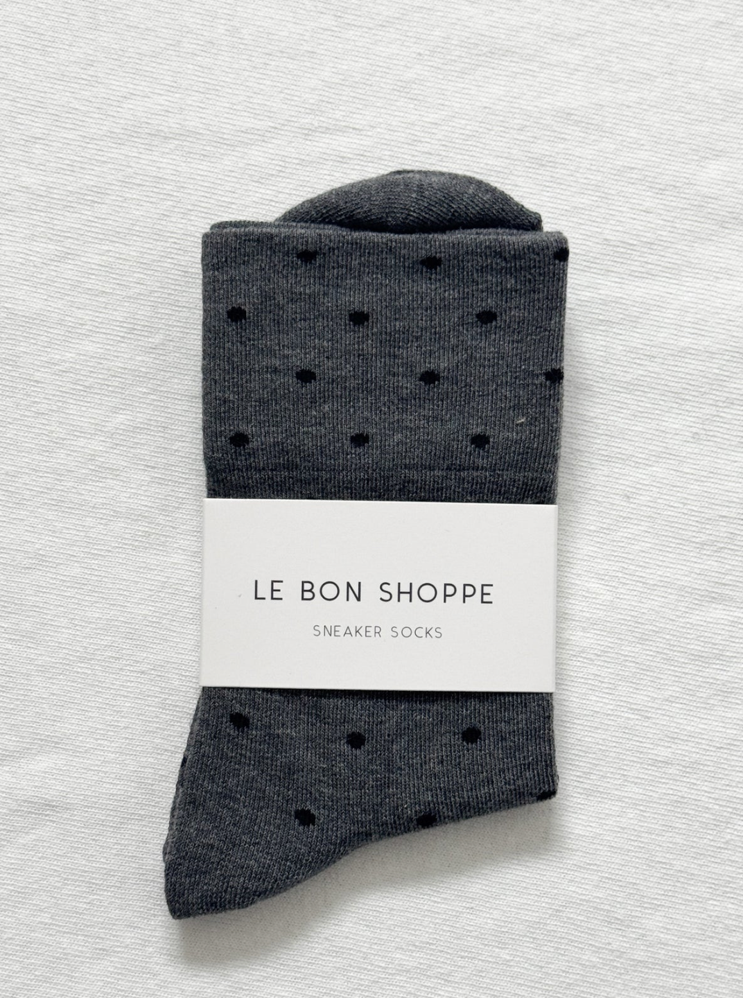 Sneaker Socks - Charcoal/Black