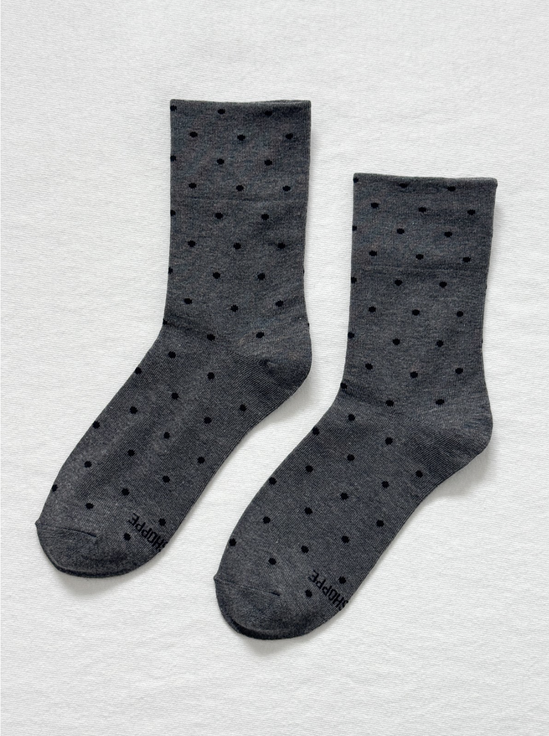 Sneaker Socks - Charcoal/Black