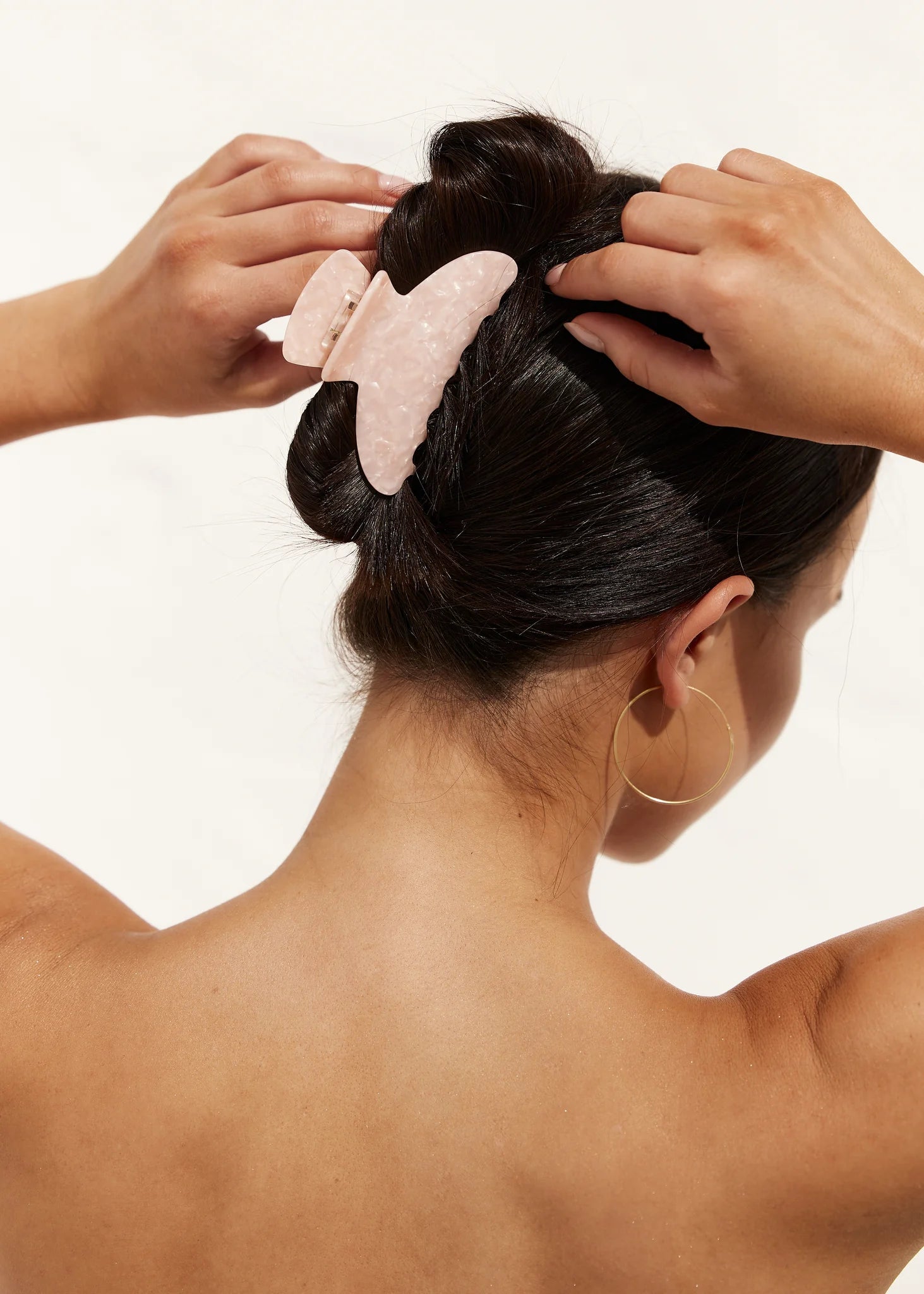 Hair Claw - Pink Sherbet