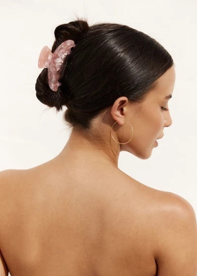 Hair Claw - Rose