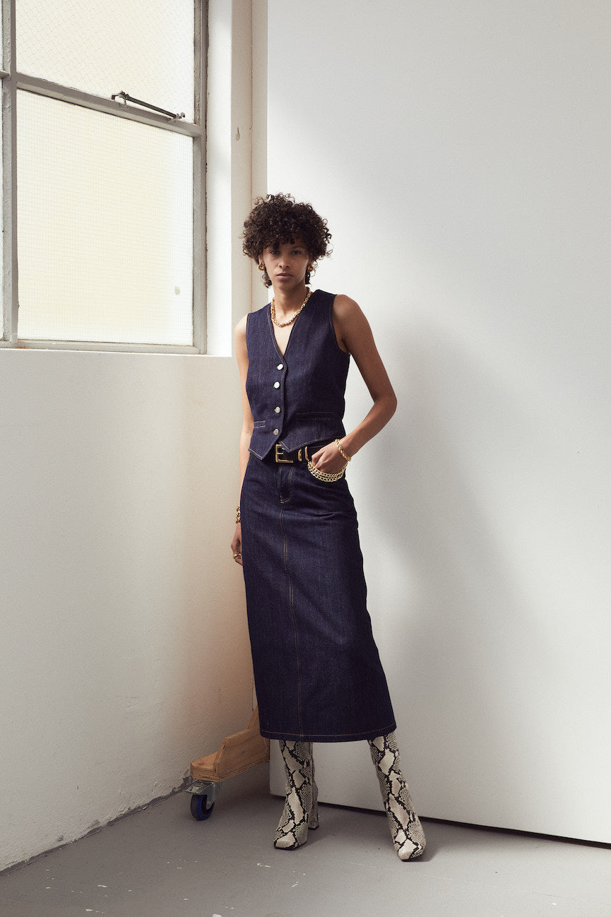 Quinnella Tube Maxi Skirt