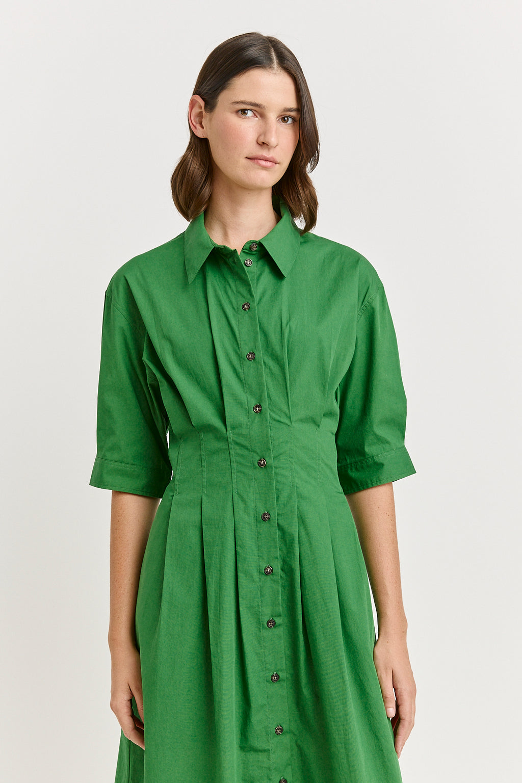 Fitted Waist Dress - Spring