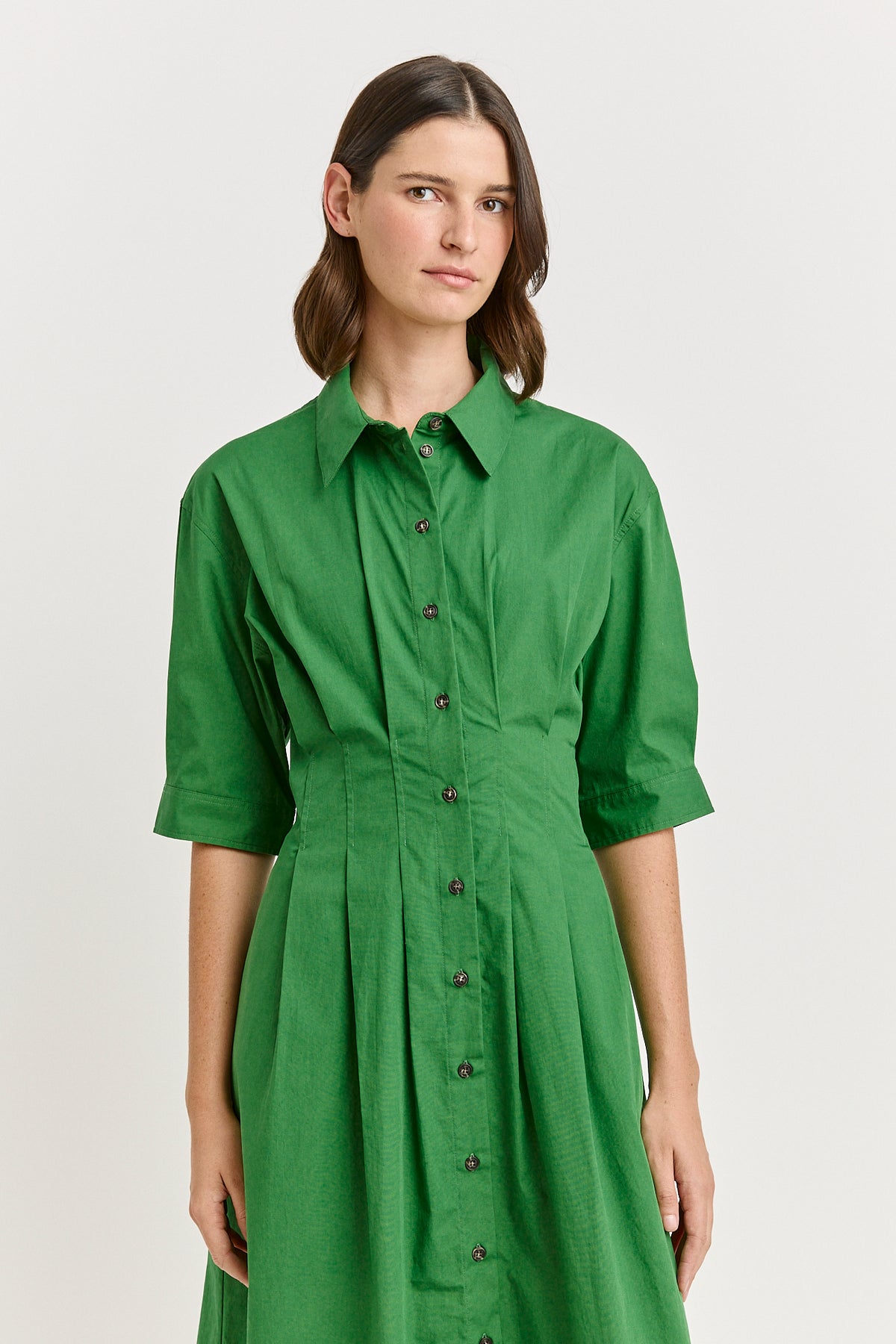 Fitted Waist Dress - Spring