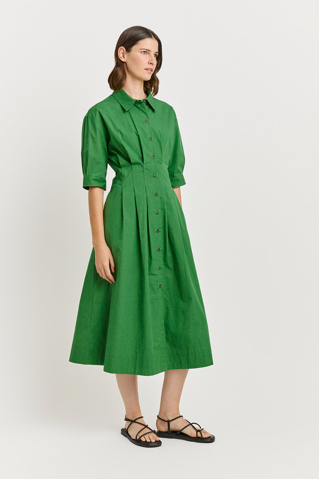 Fitted Waist Dress - Spring