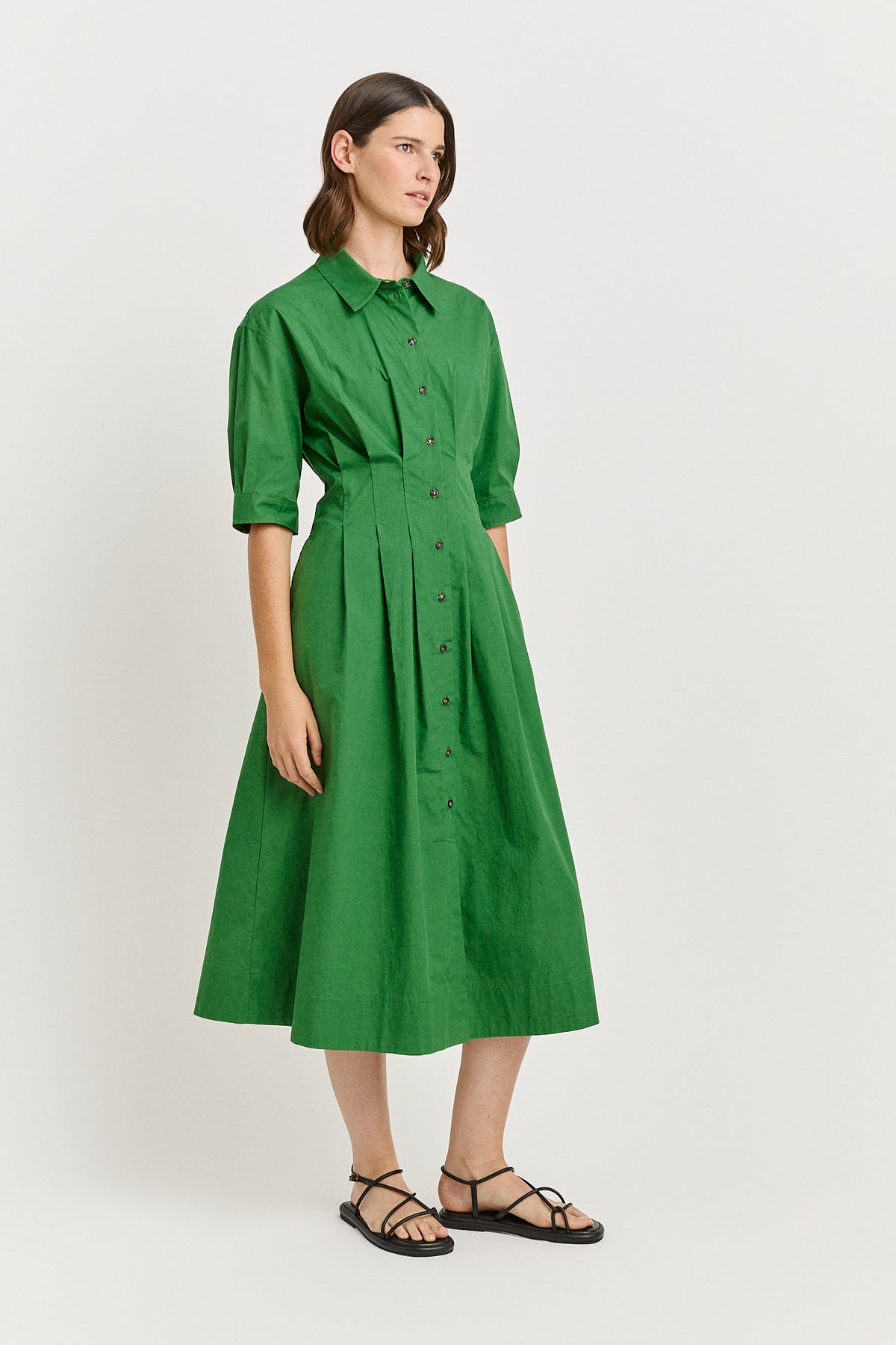 Fitted Waist Dress - Spring