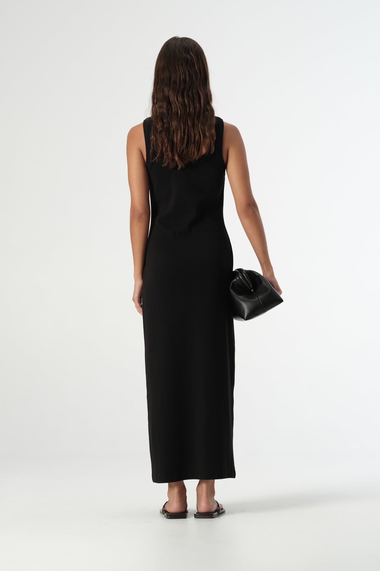 Sienna Tank Dress - Black