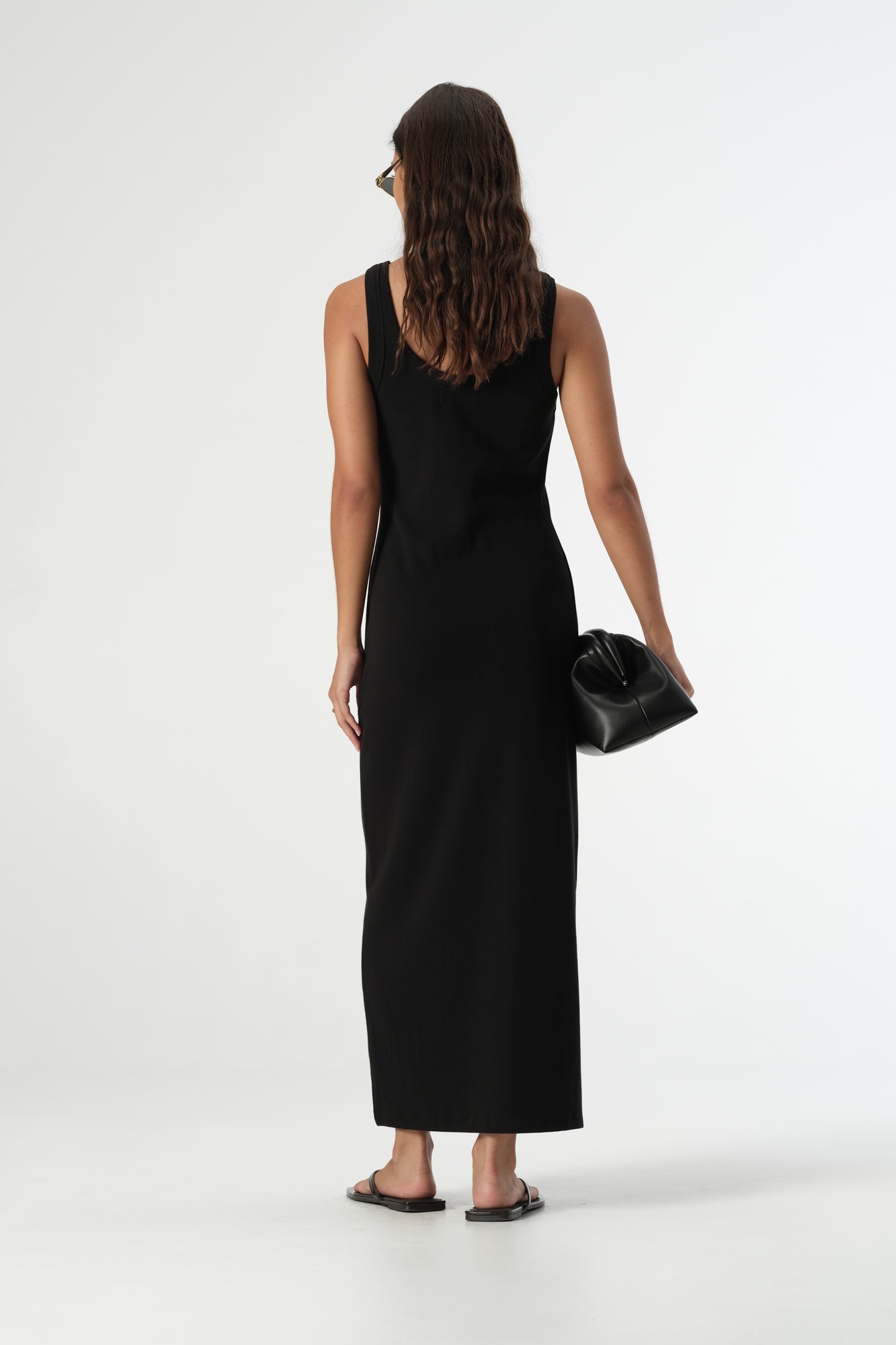 Sienna Tank Dress - Black