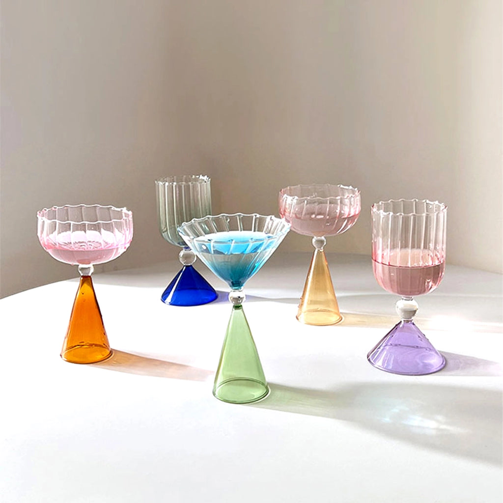 Jupe Coloured Glasses - Orange