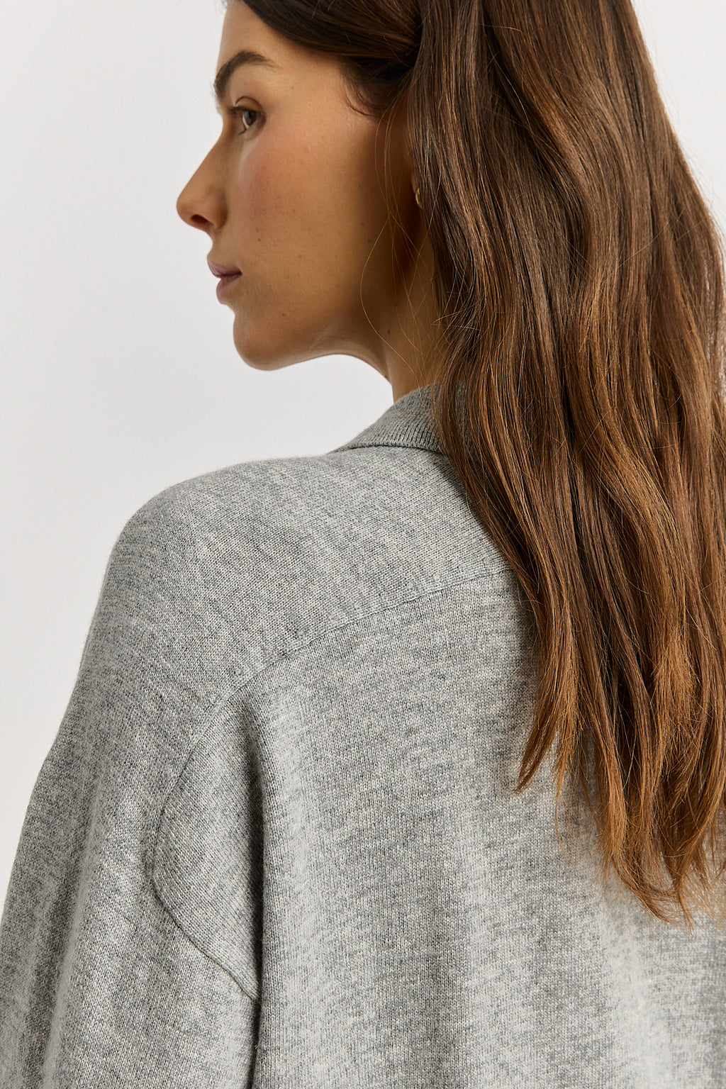 Fine Jersey Polo - Light Ash