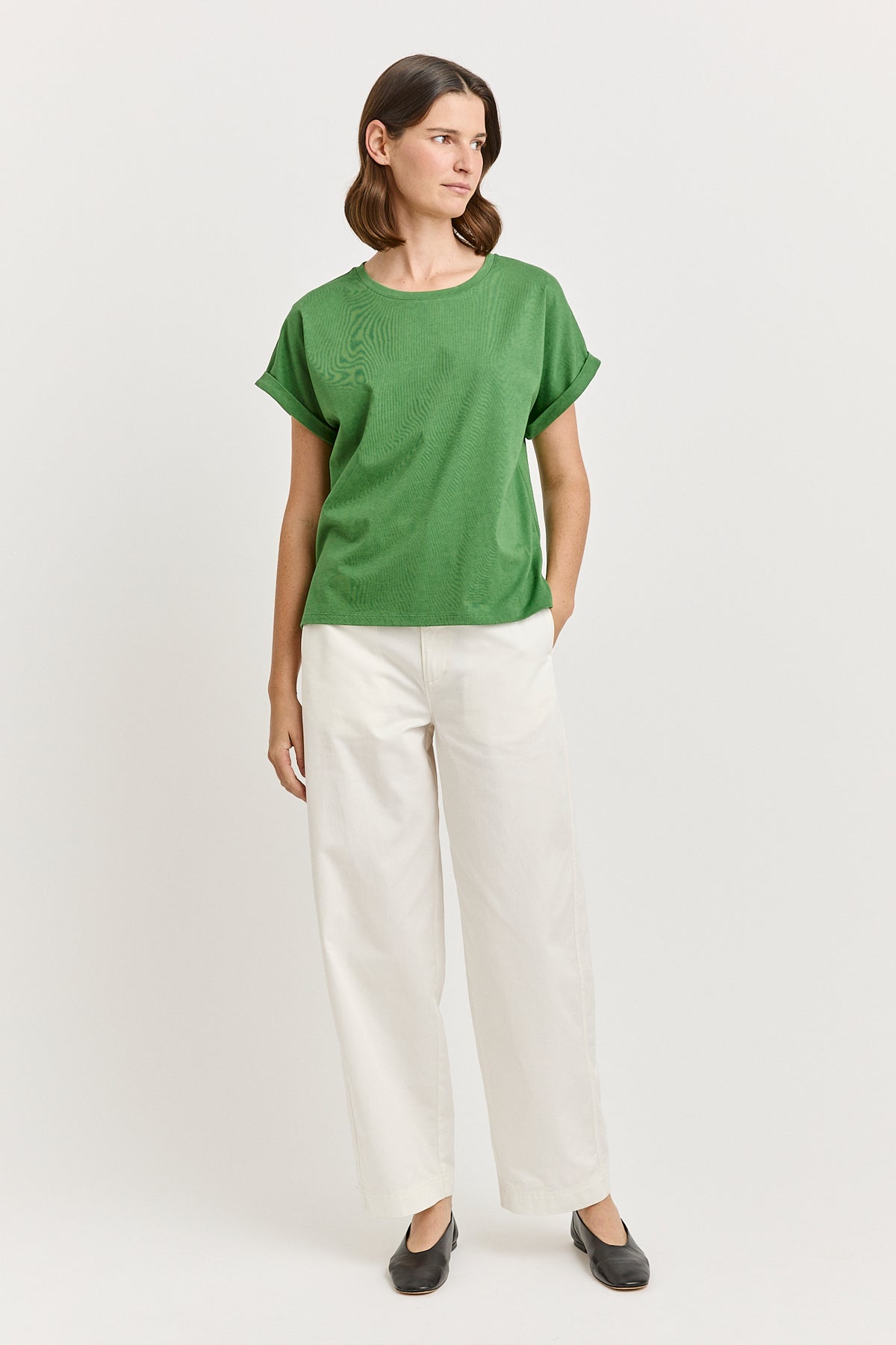 Roll Sleeve Tee - Spring