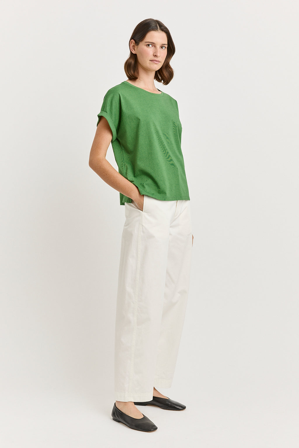 Roll Sleeve Tee - Spring
