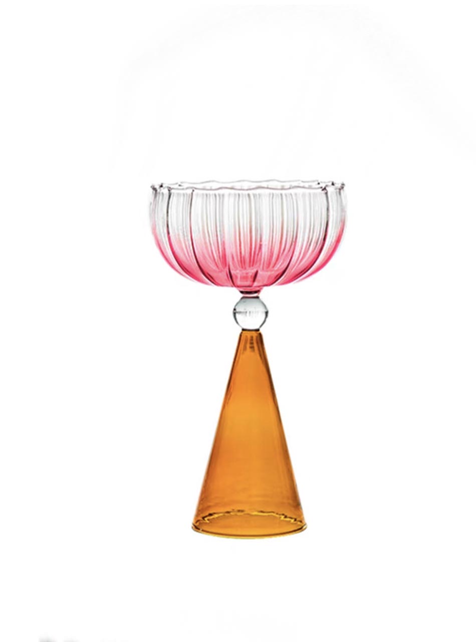 Jupe Coloured Glasses - Orange