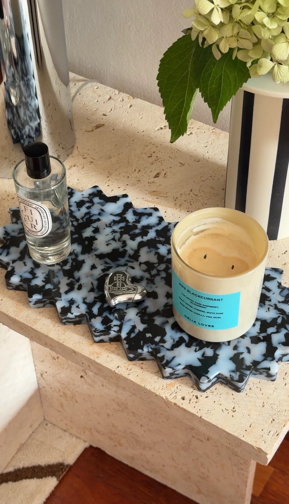Periwinkle Spikey Tray