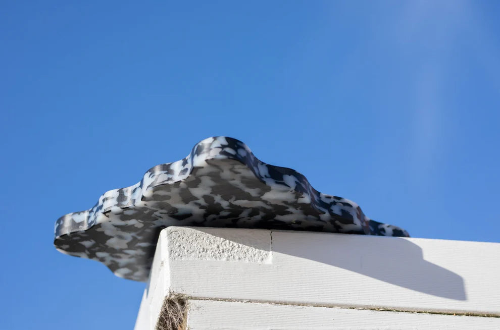 Periwinkle Wavy Chopping Board