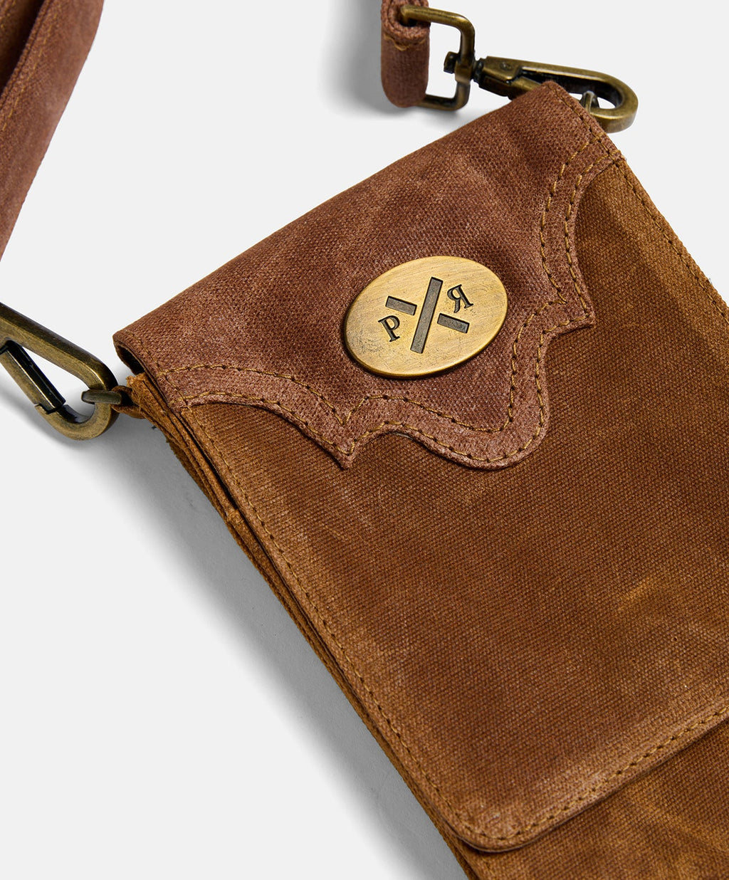 Slow Road Cross Body Phone Satchel - Spicy Cowboy