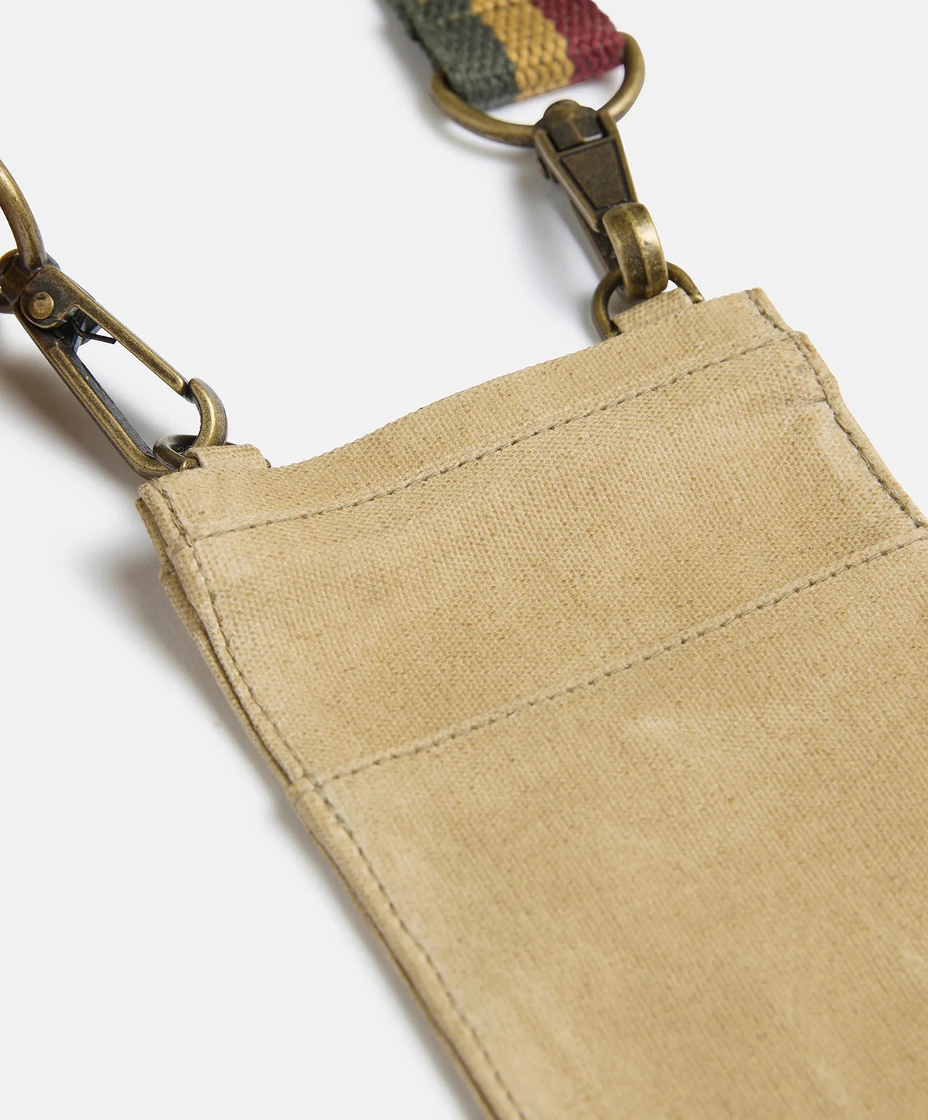 Slow Road Cross Body Phone Bag - Safari Stripe