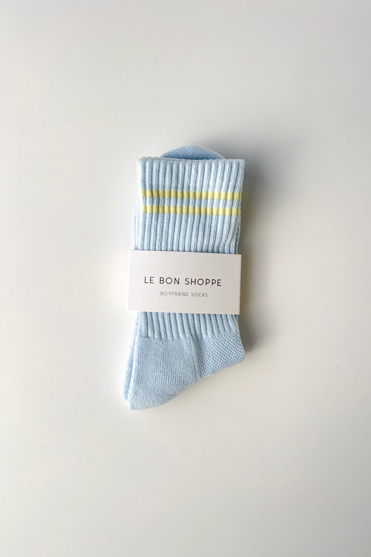 Boyfriend Socks - Pastel Sky