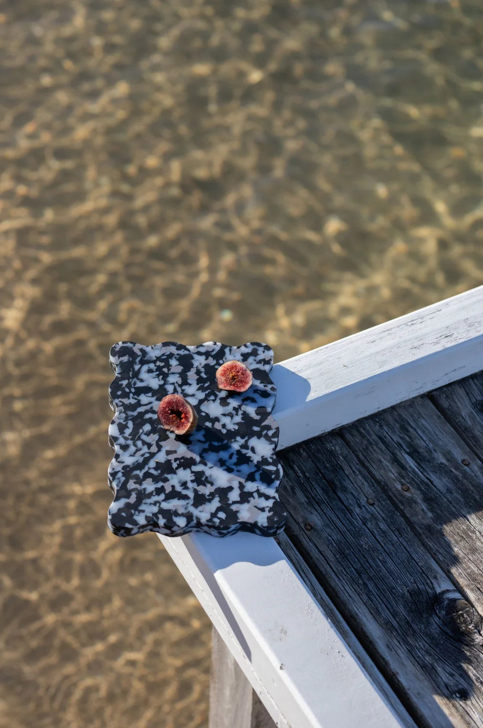 Periwinkle Wavy Chopping Board