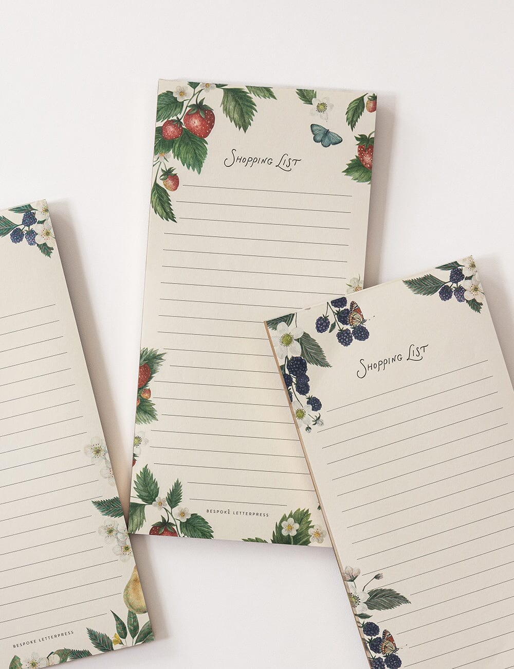 Strawberries Shopping List DL Notepad