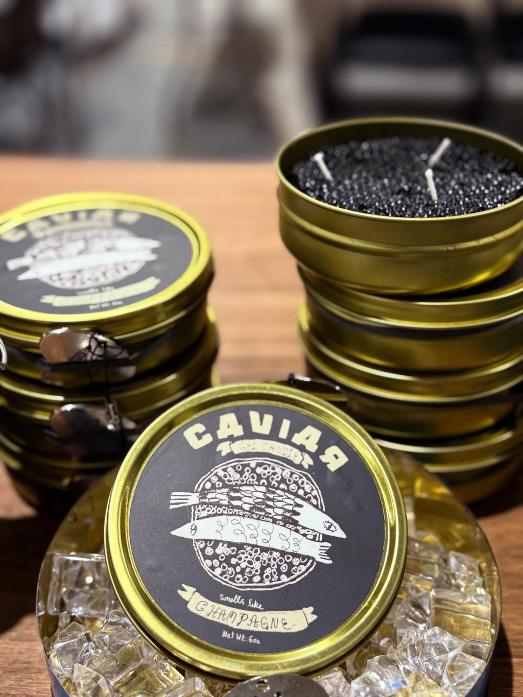Fancy Caviar Candle