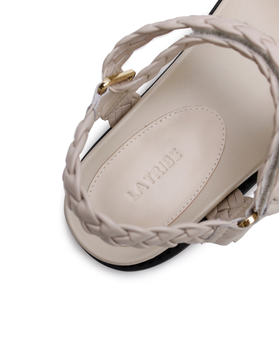 Elke Braided Sandal - Oyster