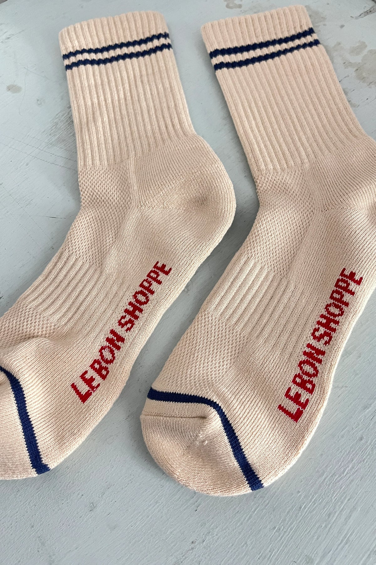 Boyfriend Socks - Cashew