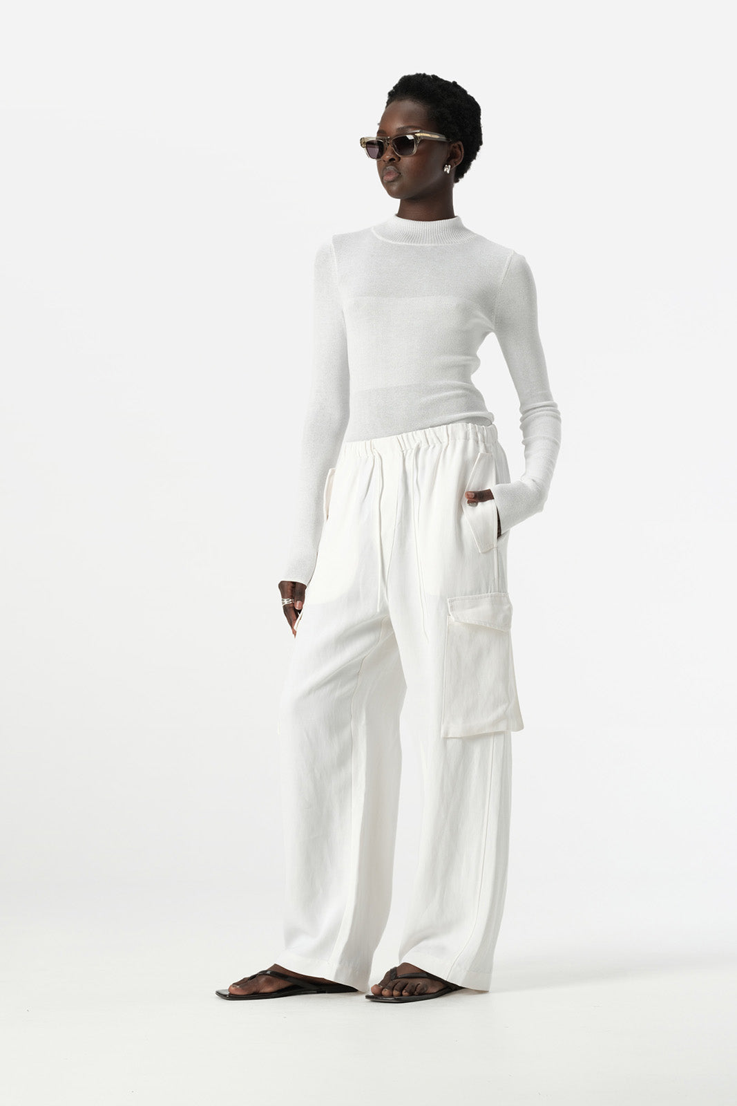 Laurel Pant - White