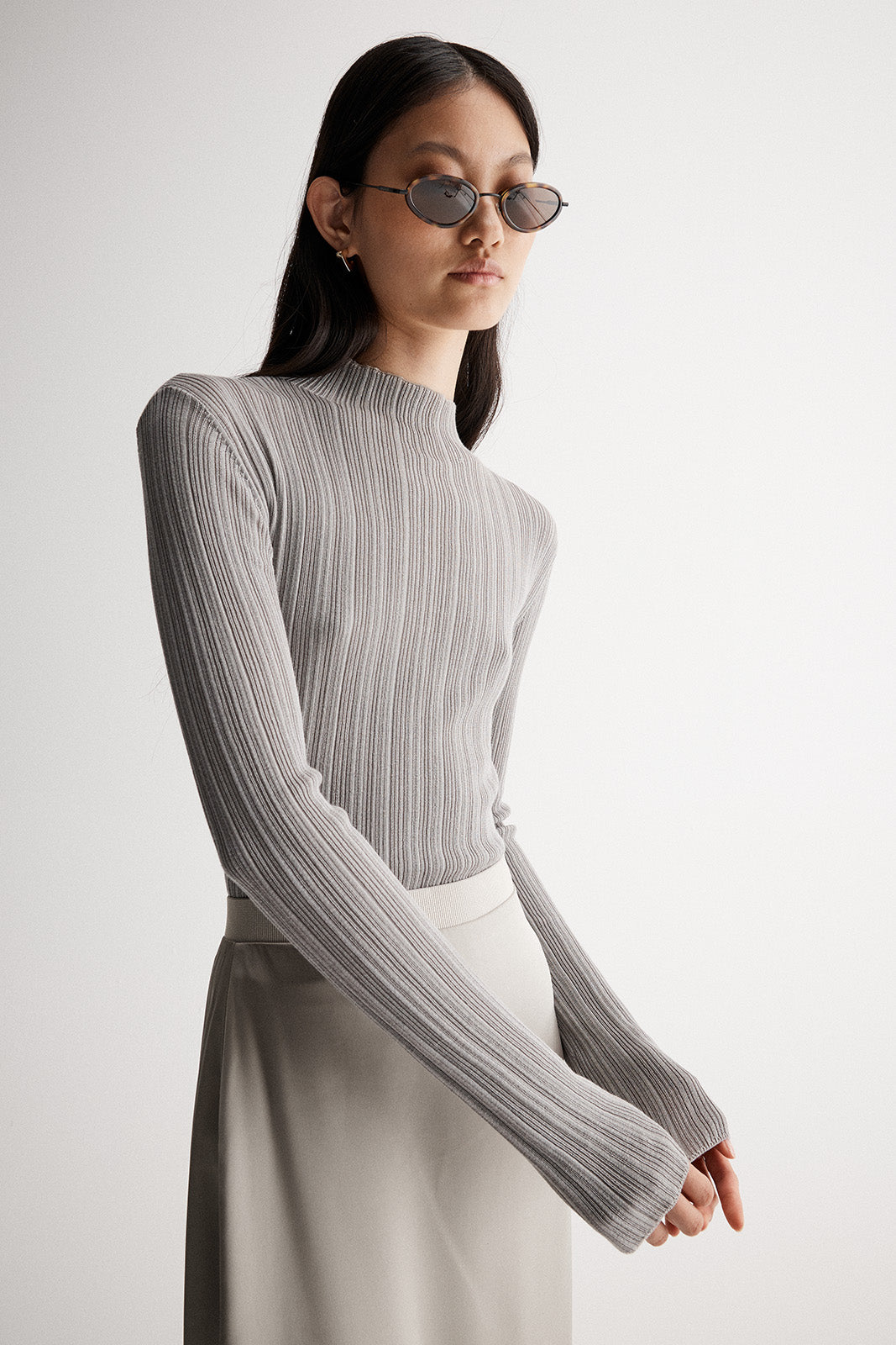 ARRIVING SOON ... Luella Knit Top - Dusty Sage