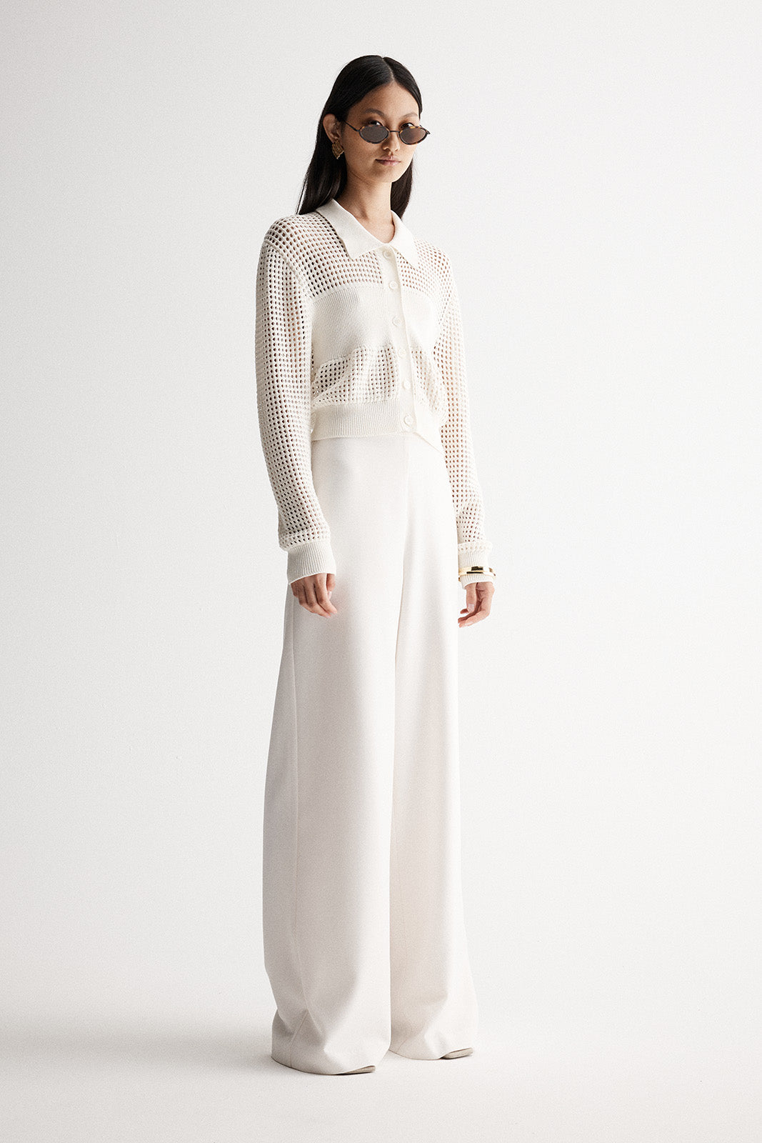 ARRIVING SOON ... Aimee Crochet Knit - Ivory