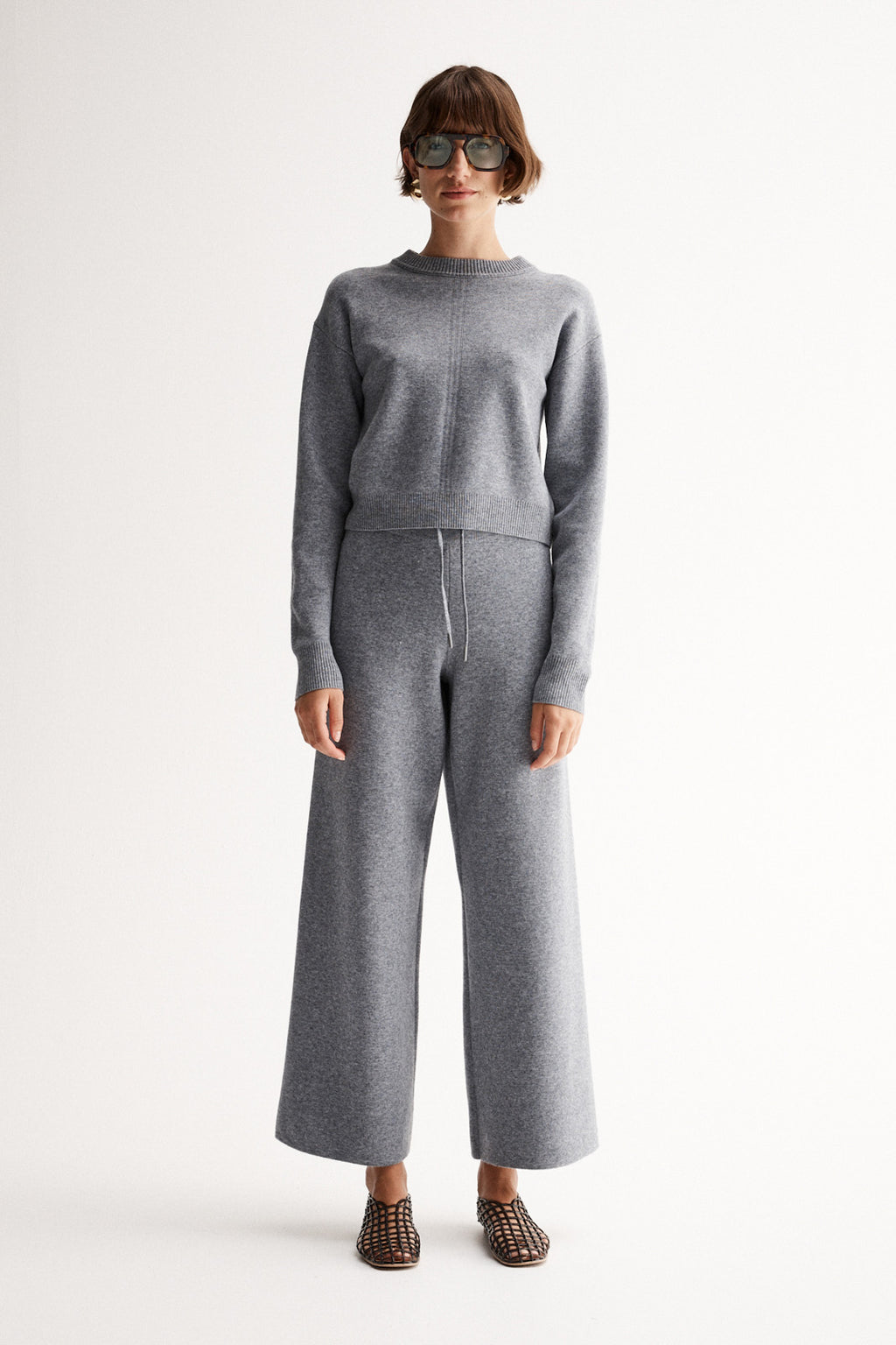 Rhyder Knit Pant - Charcoal