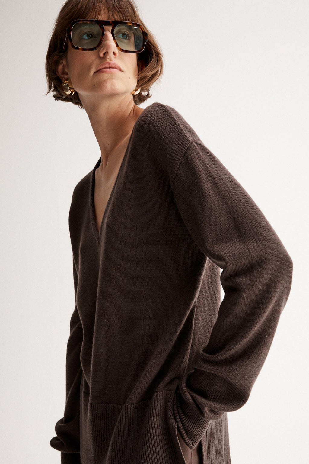 Ellis Knit - Chocolate