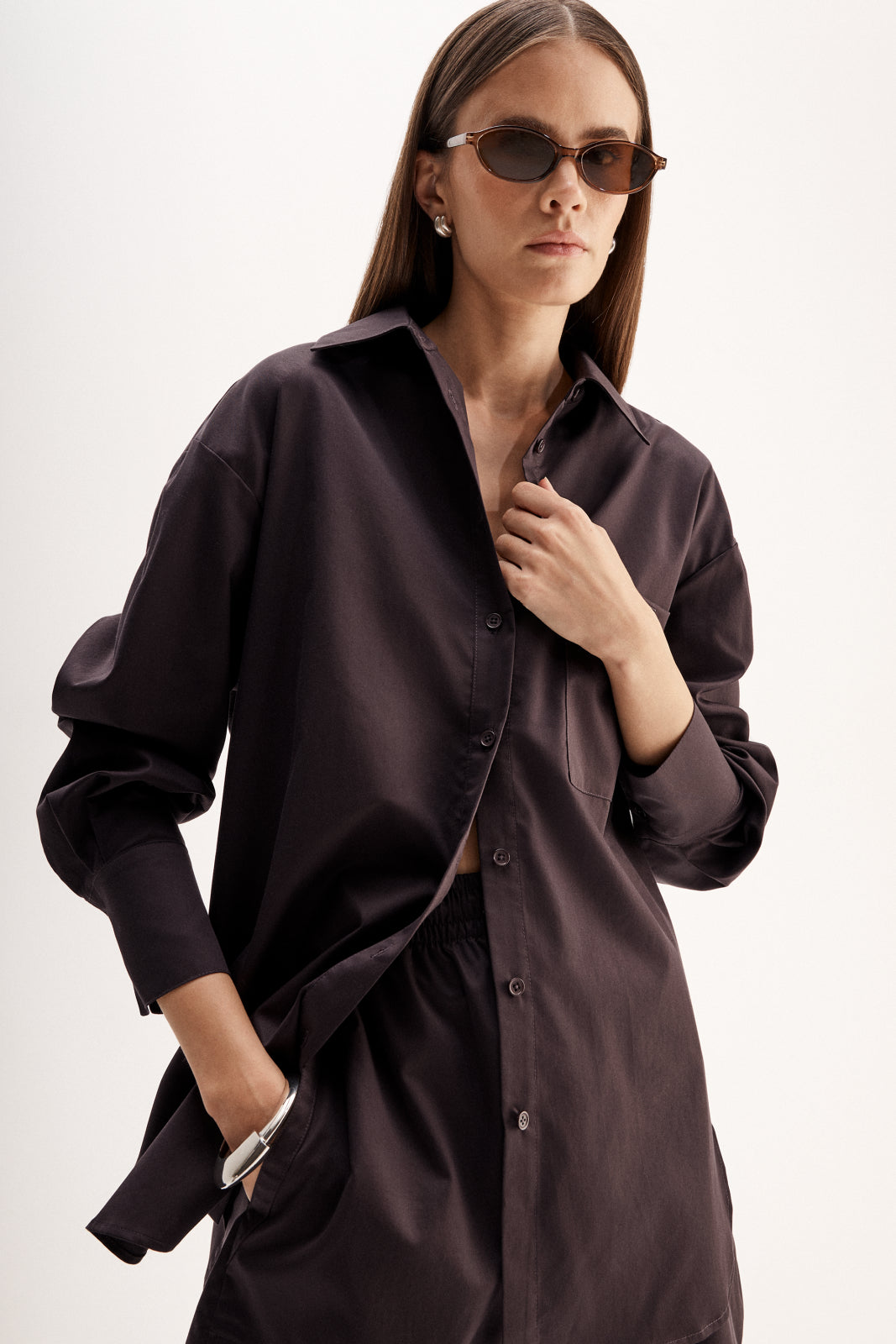 Austin Shirt - Chocolate