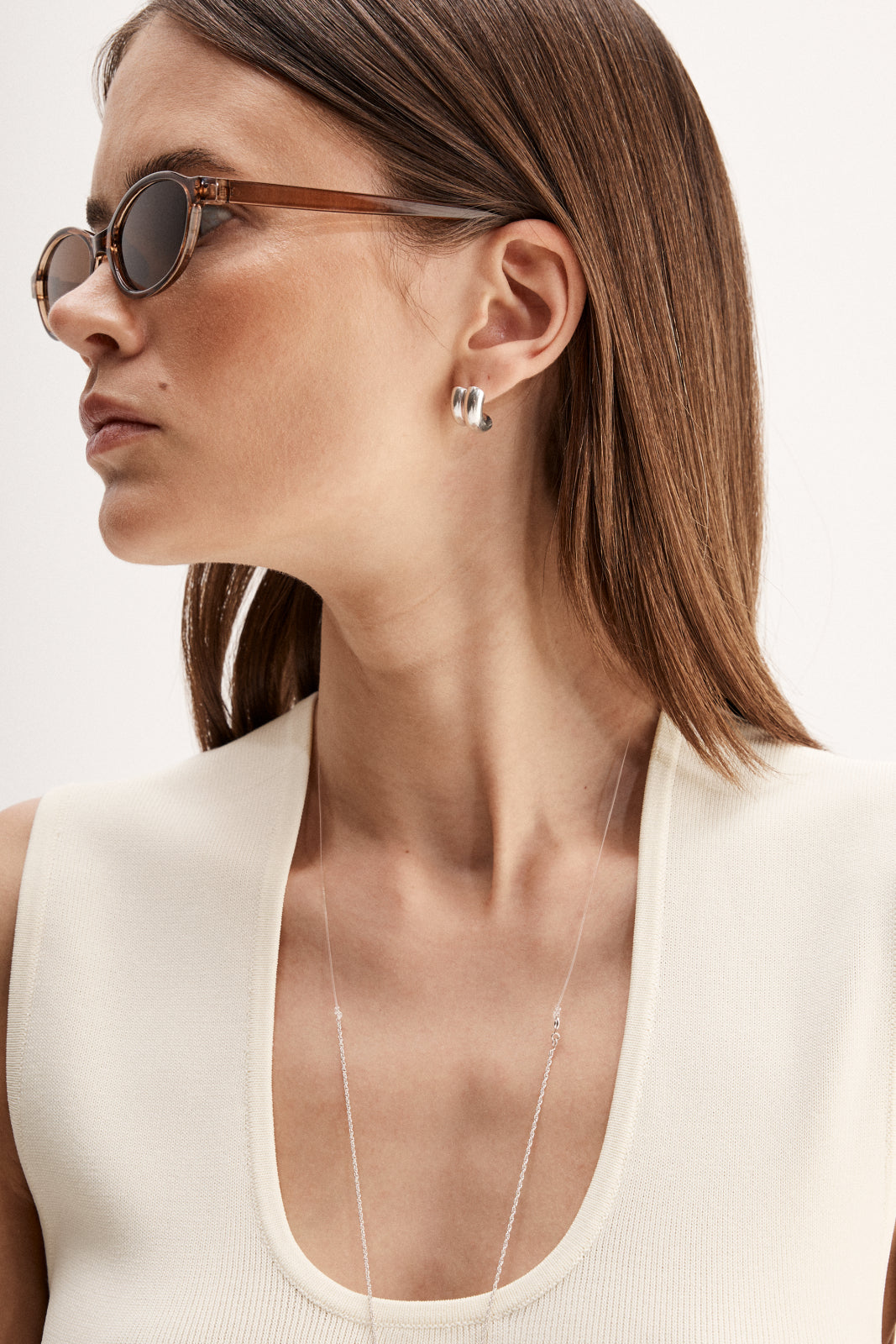 Hayes Knit Top - White