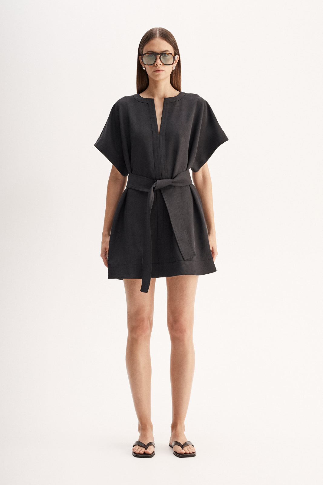 Kenji Mini Dress - Ink