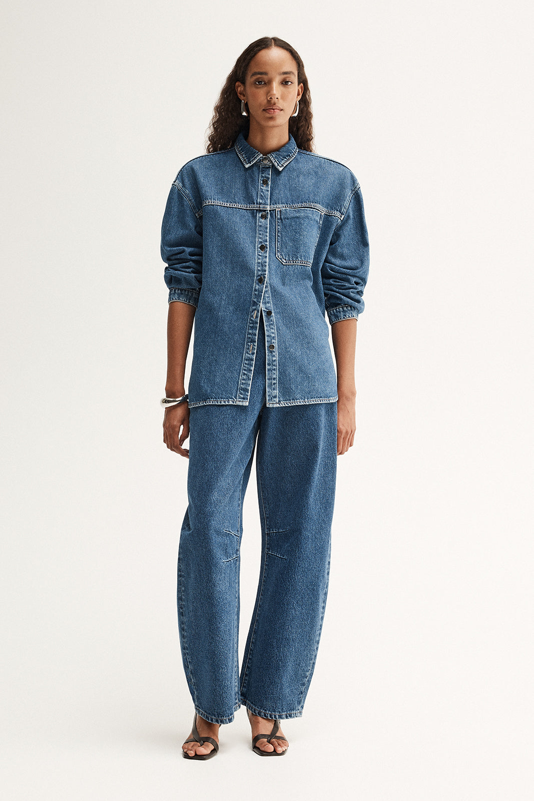 Kennedy Denim Shirt - Dark Indigo