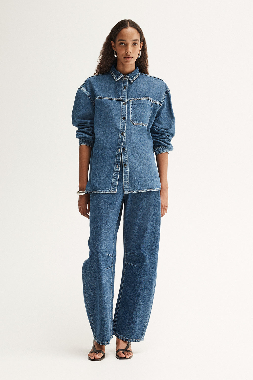 Kennedy Denim Shirt - Dark Indigo