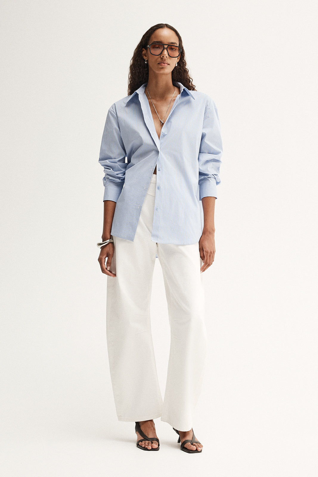 Holland Stripe Shirt - Blue Stripe