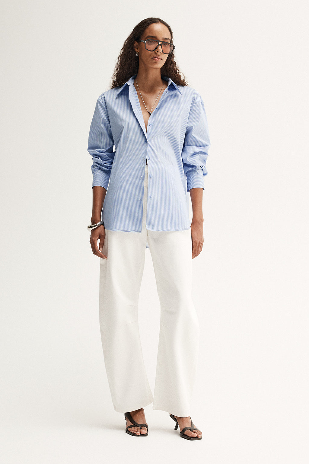 Holland Stripe Shirt - Blue Stripe