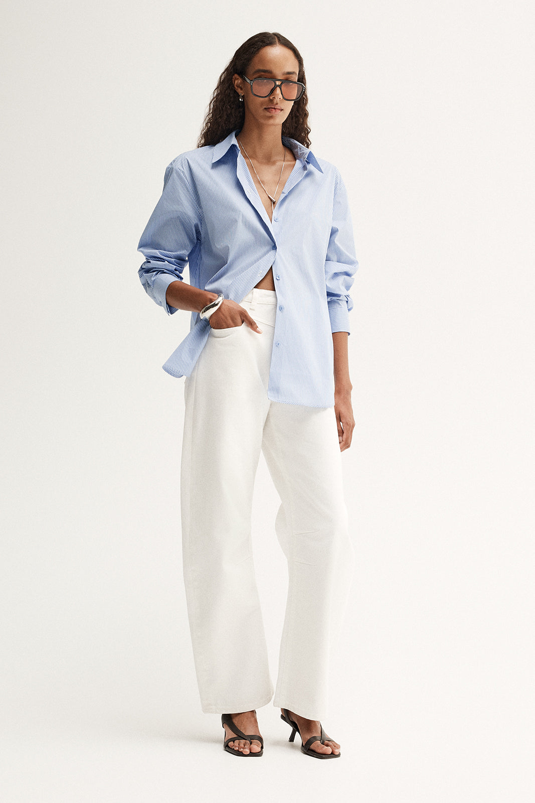 Holland Stripe Shirt - Blue Stripe
