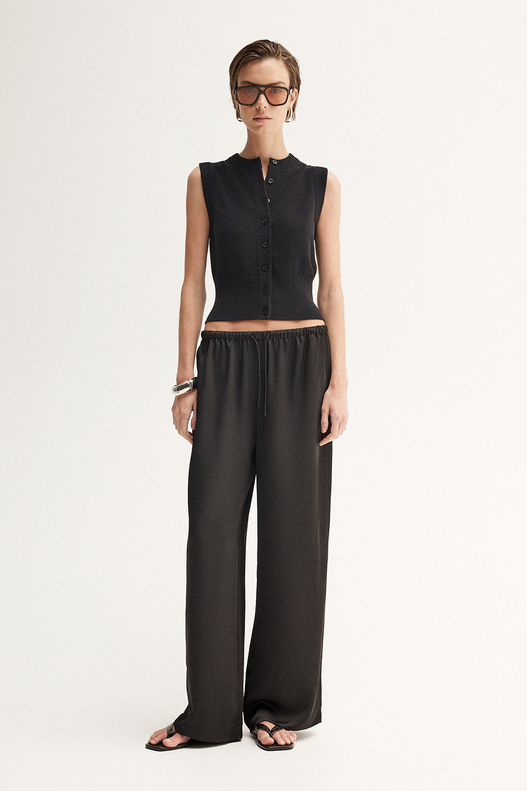 Clyde Knit Top - Black