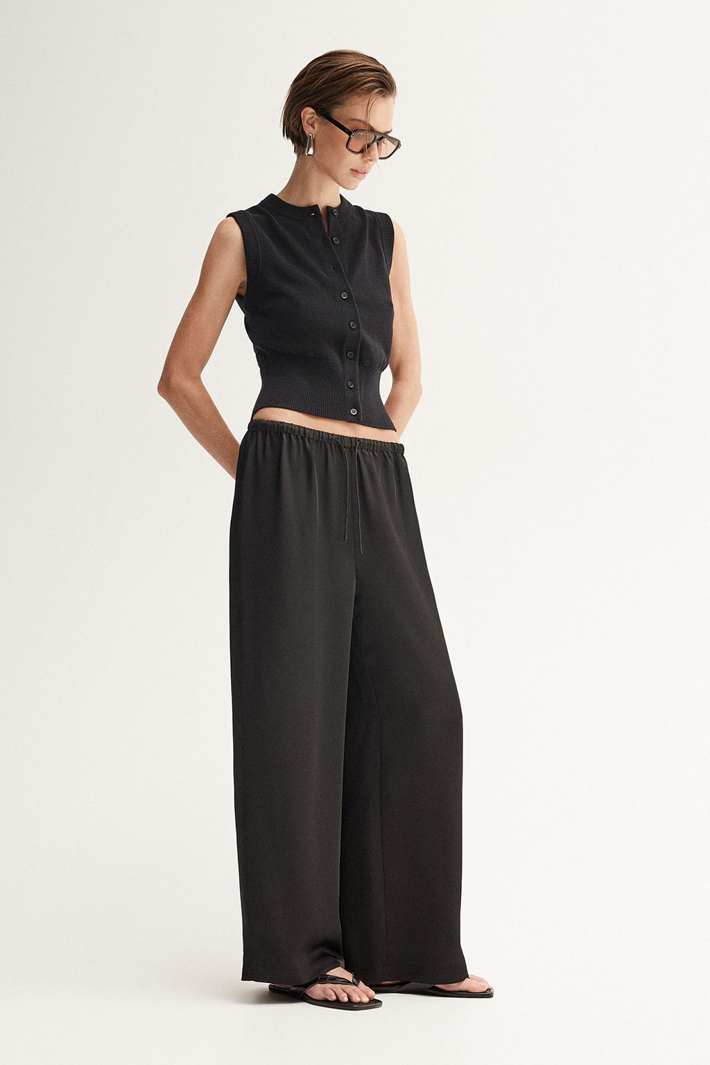 Clyde Knit Top - Black