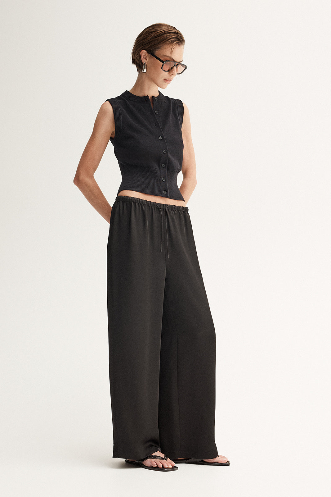 Clyde Knit Top - Black