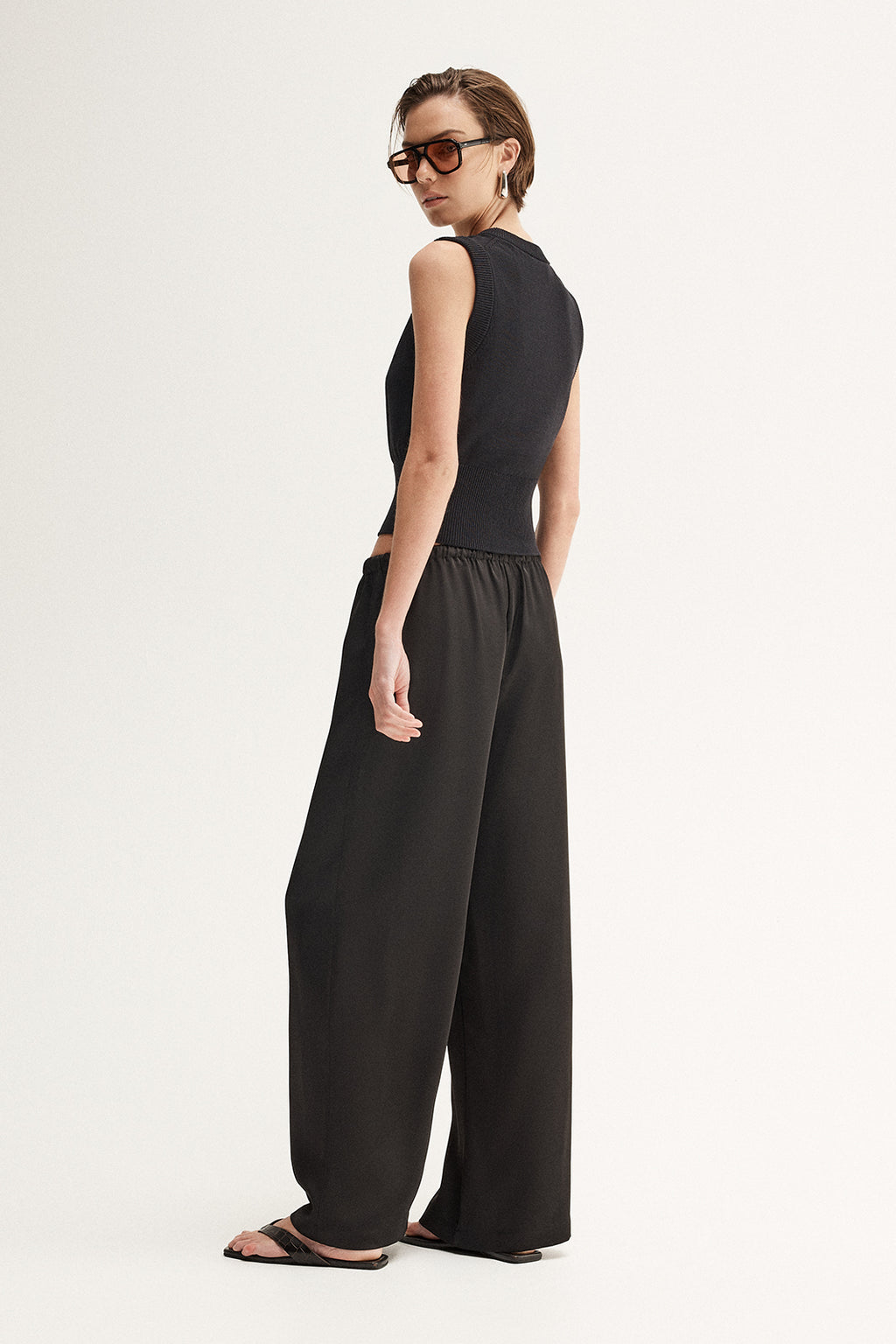 Clyde Knit Top - Black