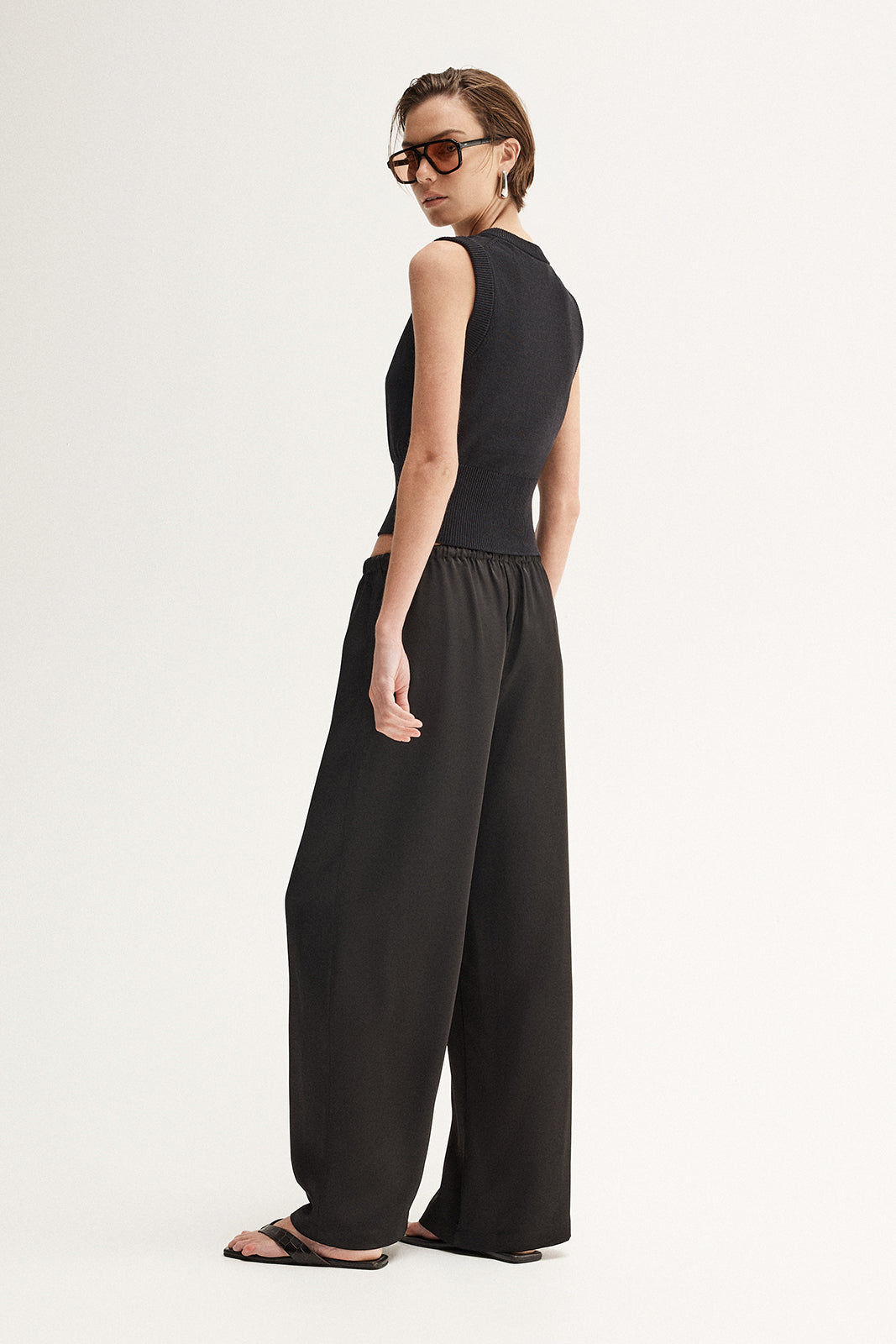 Clyde Knit Top - Black