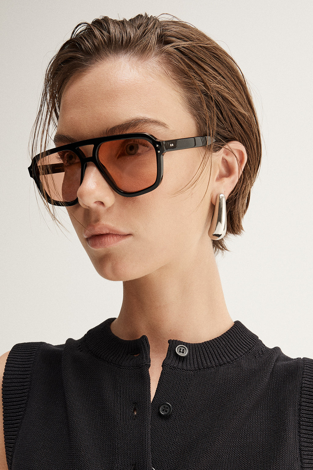 Clyde Knit Top - Black