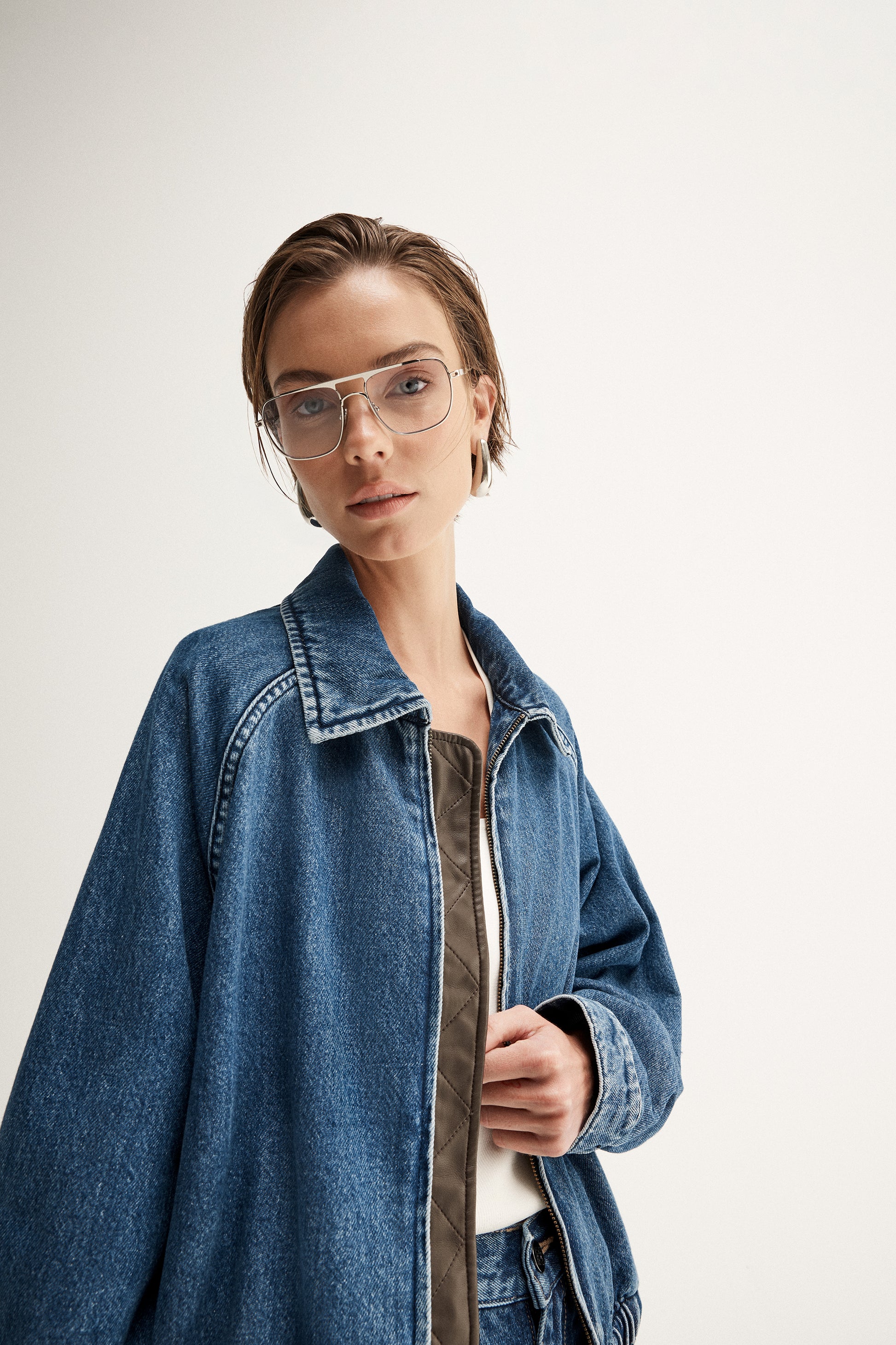 Addison Denim Jacket - Dark Indigo