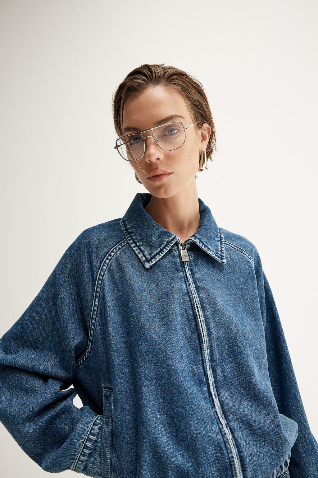 Addison Denim Jacket - Dark Indigo