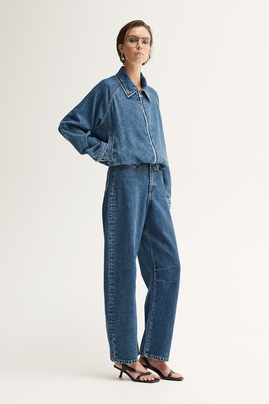 Addison Denim Jacket - Dark Indigo
